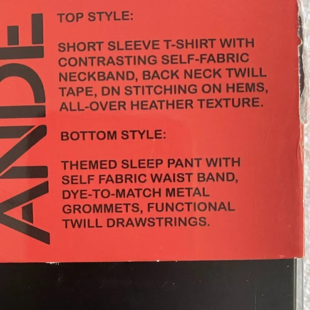 ANDE Holiday Men’s Pant and T-Shirt Sleep Set - Comical Reindeer